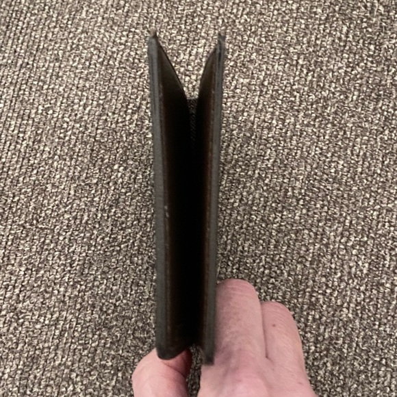 Pre-owned Louis Vuitton Damier
Ebene Leather Wallet Men's BiFold Wallet - Picture 6 of 12